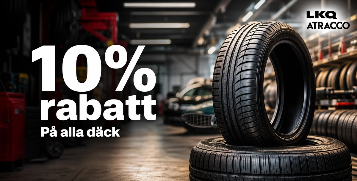 LKQ Atracco – 10% rabatt – På alla däck