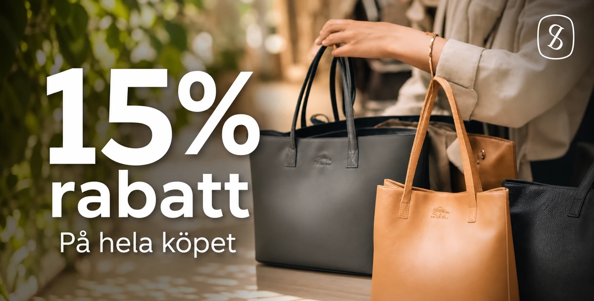 Saddler – 15% rabatt – På hela köpet