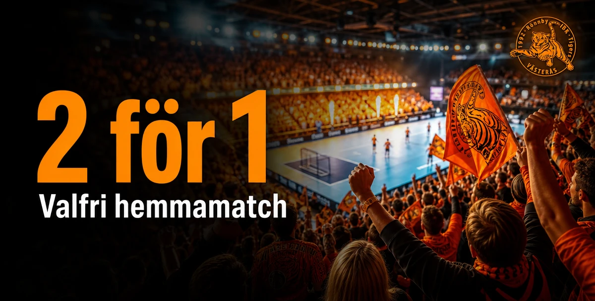 Västerås Rönnby IBK – 2 för 1 – Valfri hemmamatch