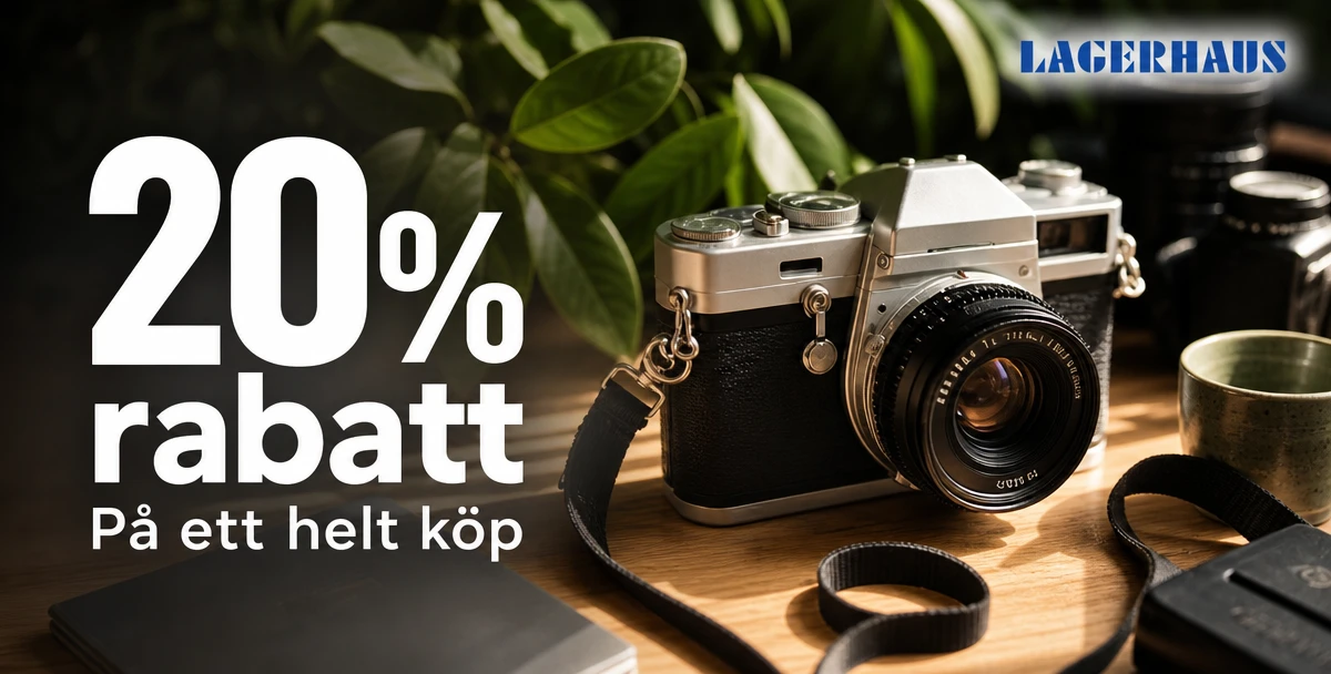 Lagerhaus – 20% rabatt – På ett helt köp