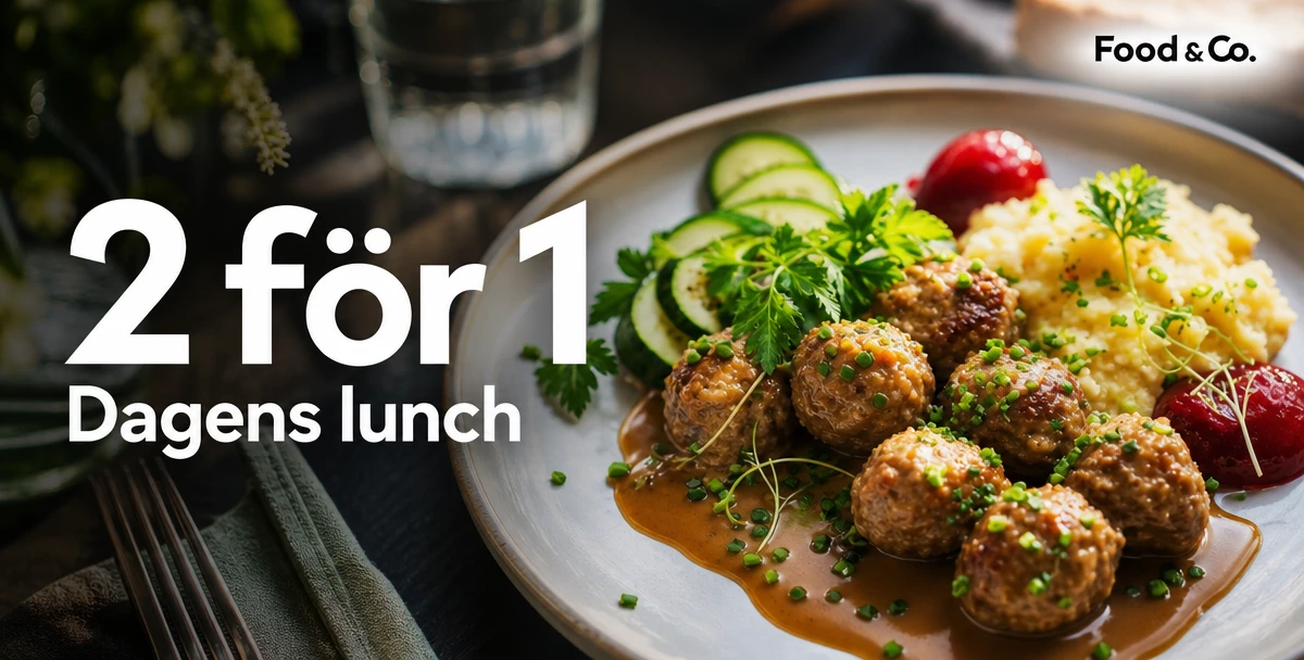 Restaurang Porten – 2 för 1 – Dagens lunch