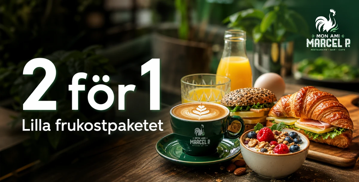 Marcel P. – 2 för 1 – Lilla frukostpaketet