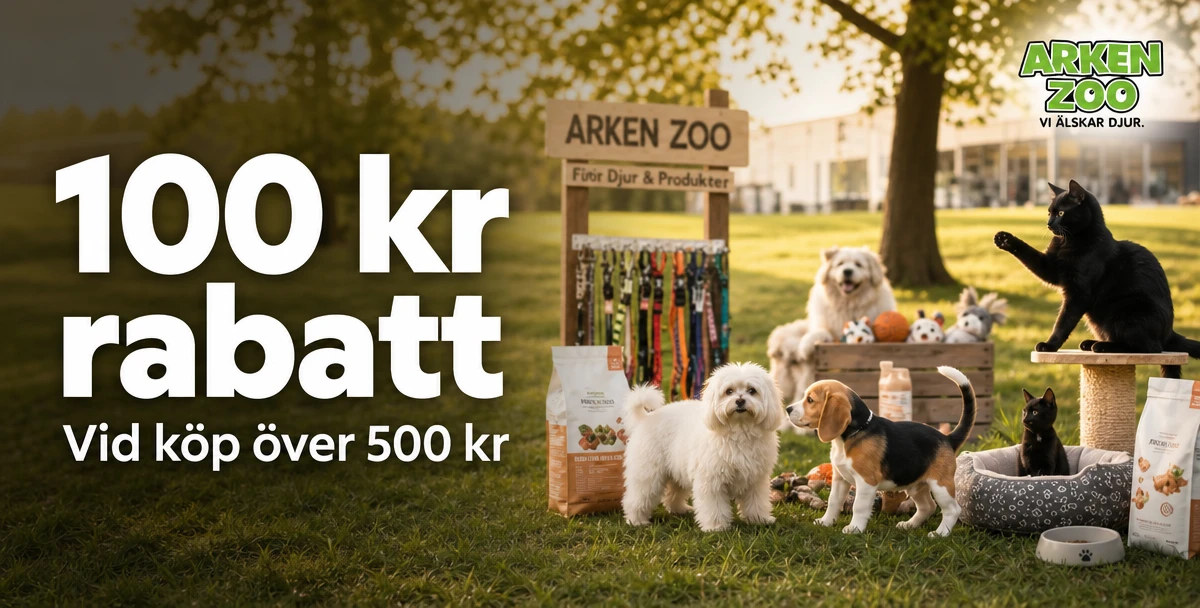 Arken Zoo – 100 kr rabatt – Vid köp över 500 kr