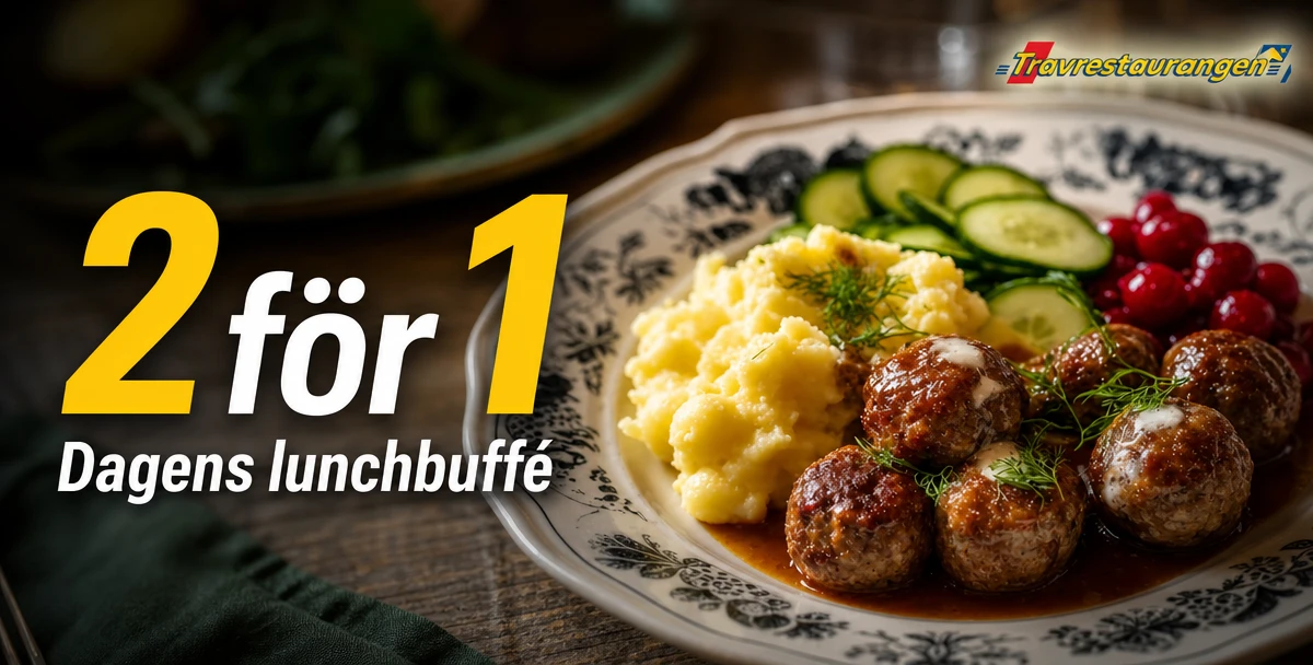 Restaurang Stallbacken – 2 för 1 – Dagens lunchbuffé