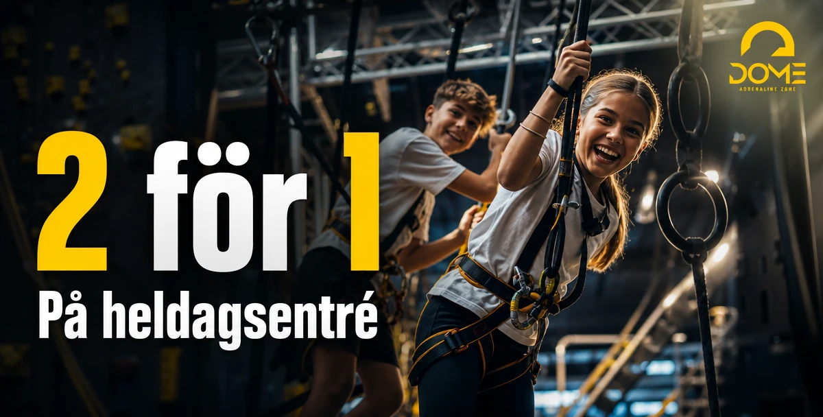 The Dome – 2 för 1 – På heldagsentré