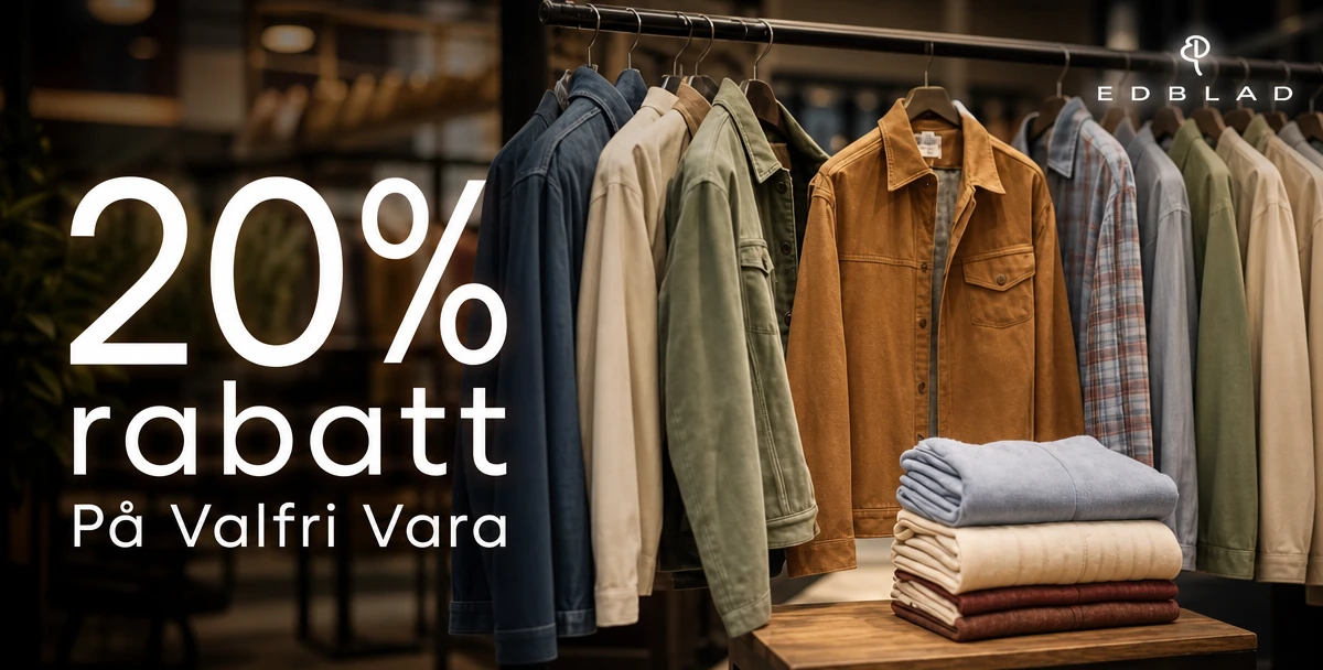Edblad Uppsala – 20% rabatt – På Valfri Vara