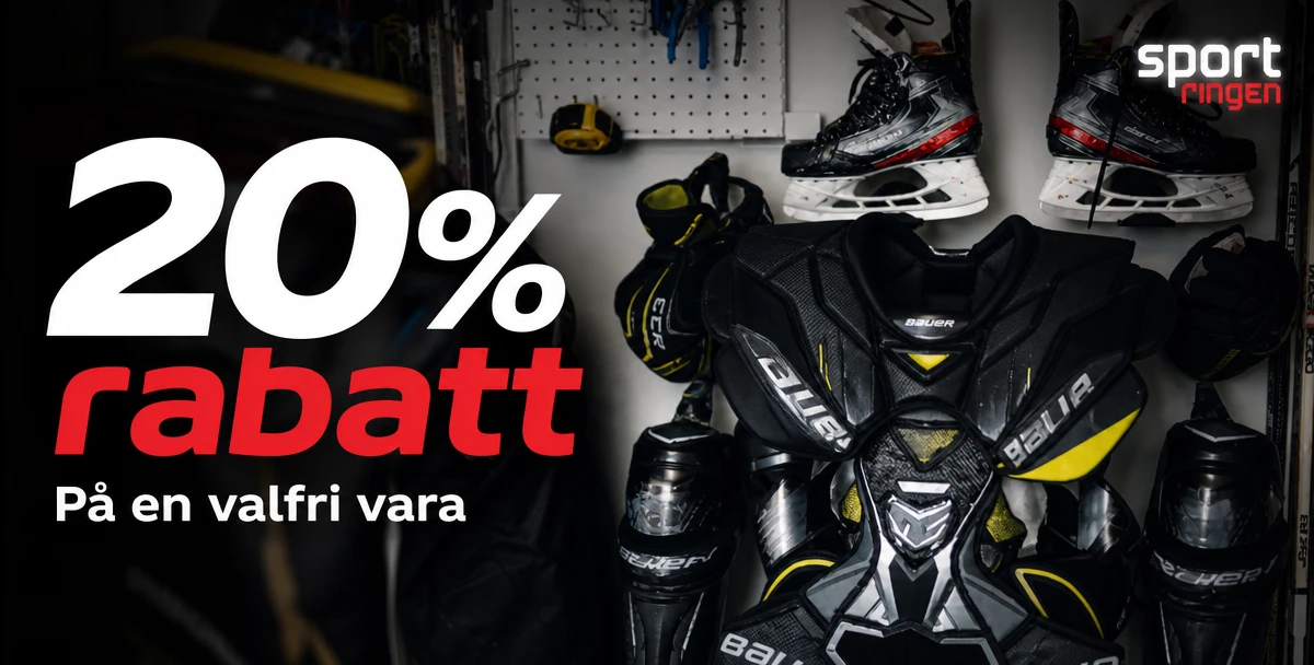Sportringen – 20% rabatt – På en valfri vara