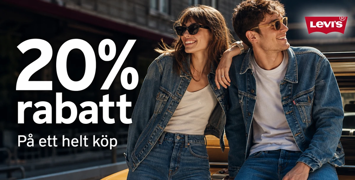 Levi's® – 20% rabatt – På ett helt köp