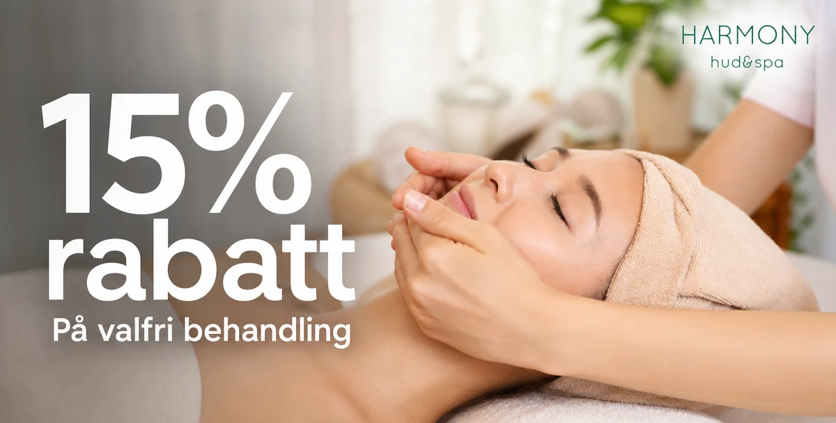 Harmony Hud & Spa i Enköping – 15% rabatt – På valfri behandling