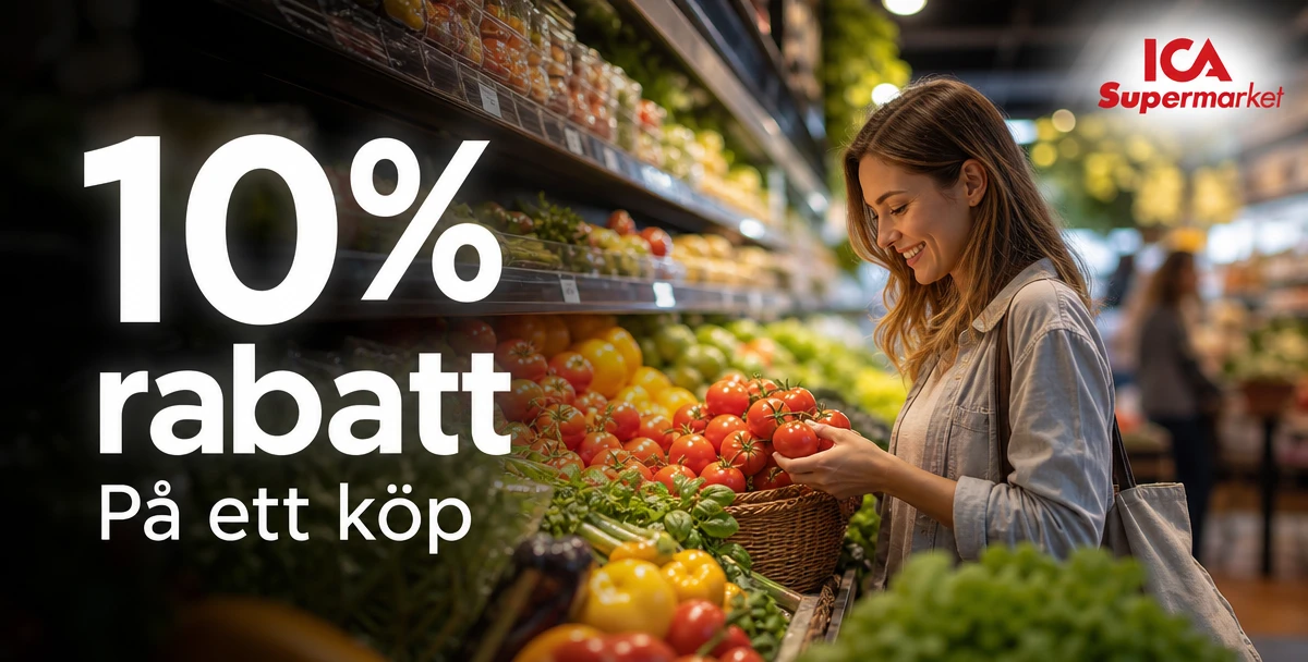 ICA Supermarket Örbyhus – 10% rabatt – På ett köp