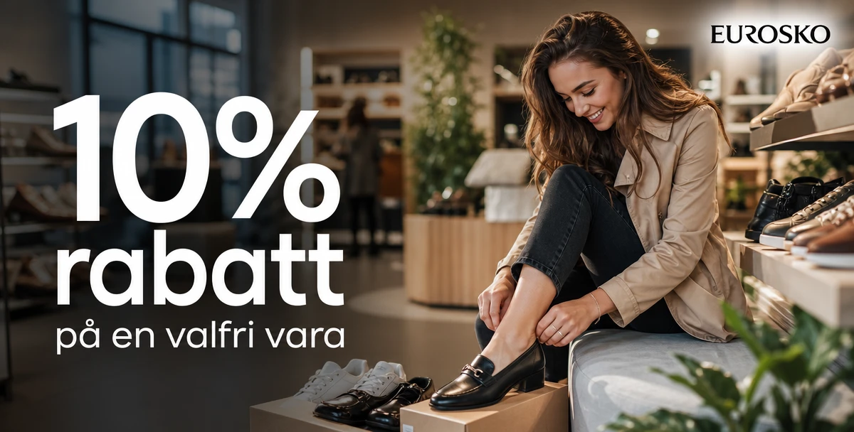 Eurosko – 10% rabatt – på en valfri vara
