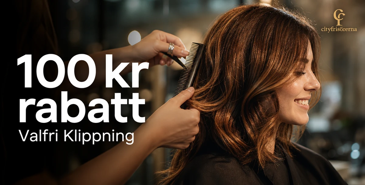 Cityfrisörerna – 100 kr rabatt – Valfri Klippning