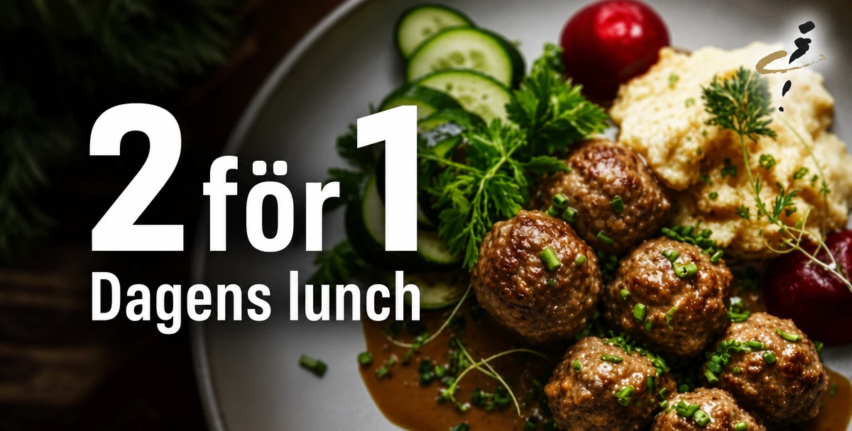 Restaurang Åkroken – 2 för 1 – Dagens lunch