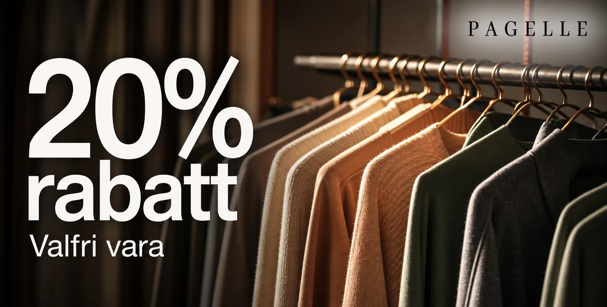 Pagelle – 20% rabatt – Valfri vara