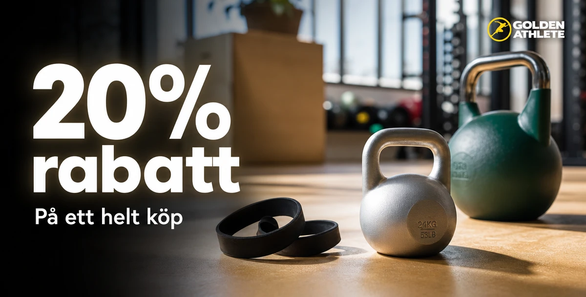 Golden Athlete – 20% rabatt – På ett helt köp