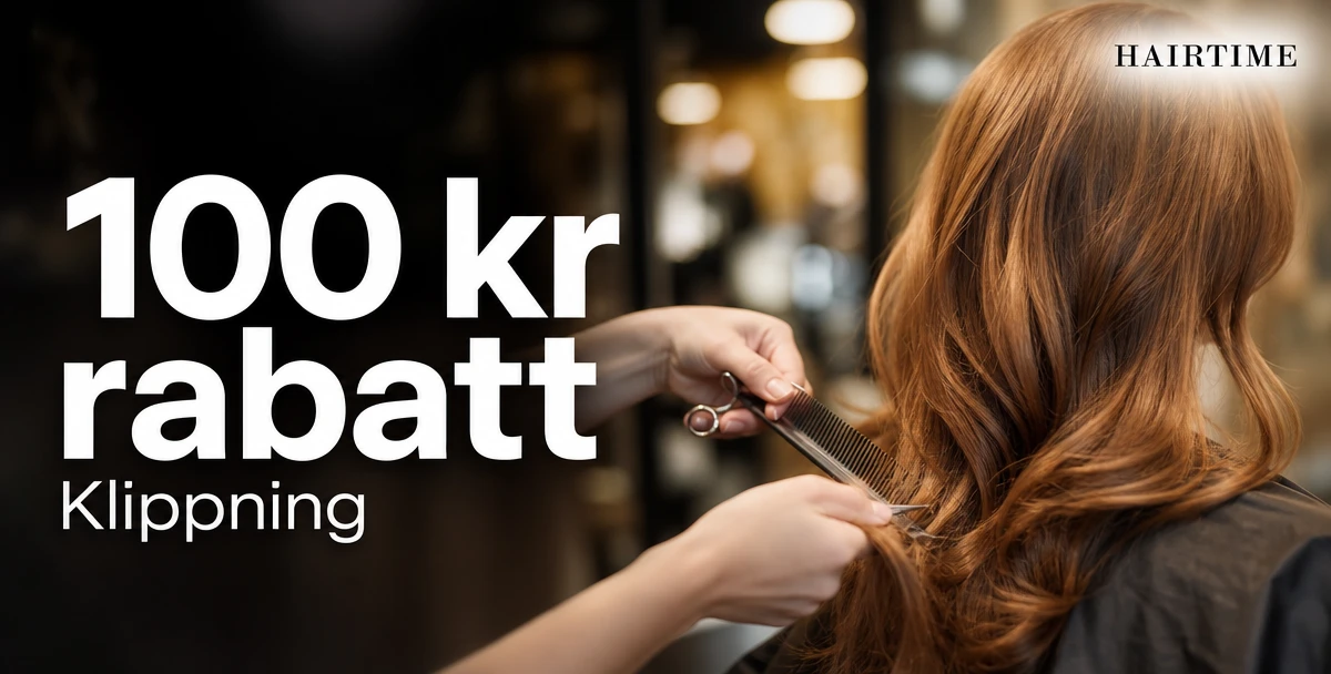 HairTime – 100 kr rabatt – Klippning